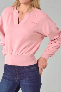 Dewey V Neck Top