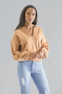 Dewey V Neck Top