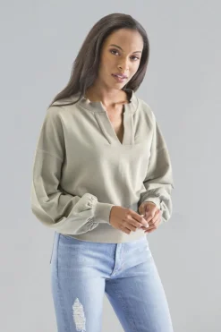 Dewey V Neck Top
