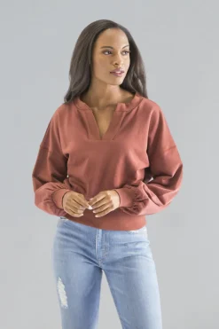 Dewey V Neck Top