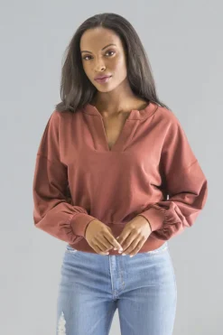 Dewey V Neck Top