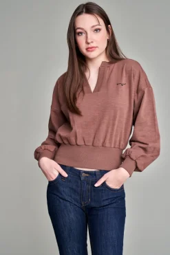 Dewey V Neck Top