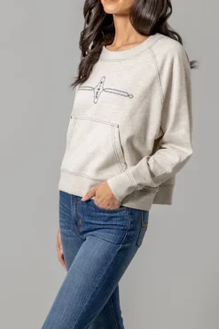 Gracie Cropped Crewneck