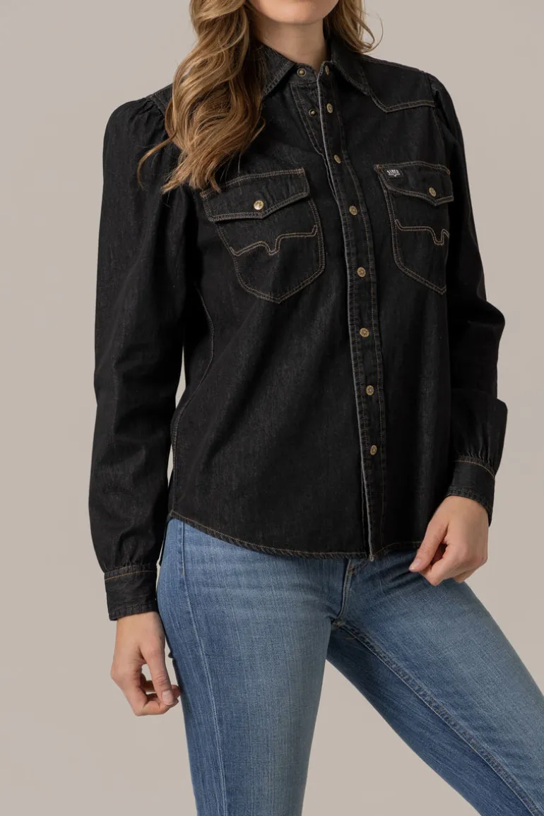 Jane Denim Snap