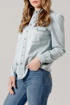 Jane Denim Snap