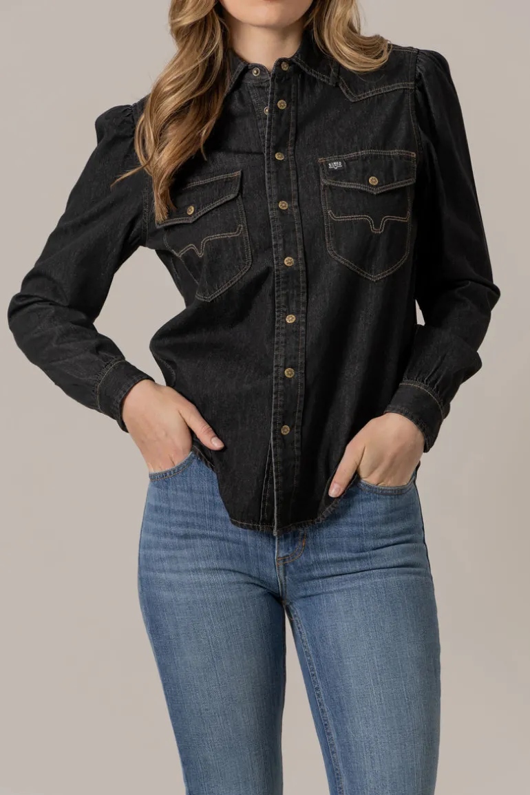 Jane Denim Snap