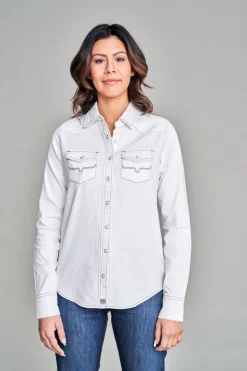 Kaycee Denim Top
