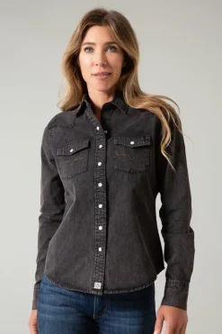 Kaycee Denim Top