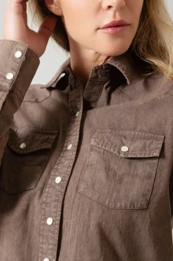 Kaycee Denim Top