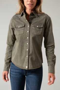 Kaycee Denim Top