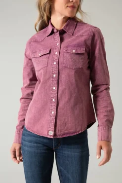 Kaycee Denim Top