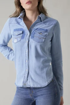 Kaycee Denim Top