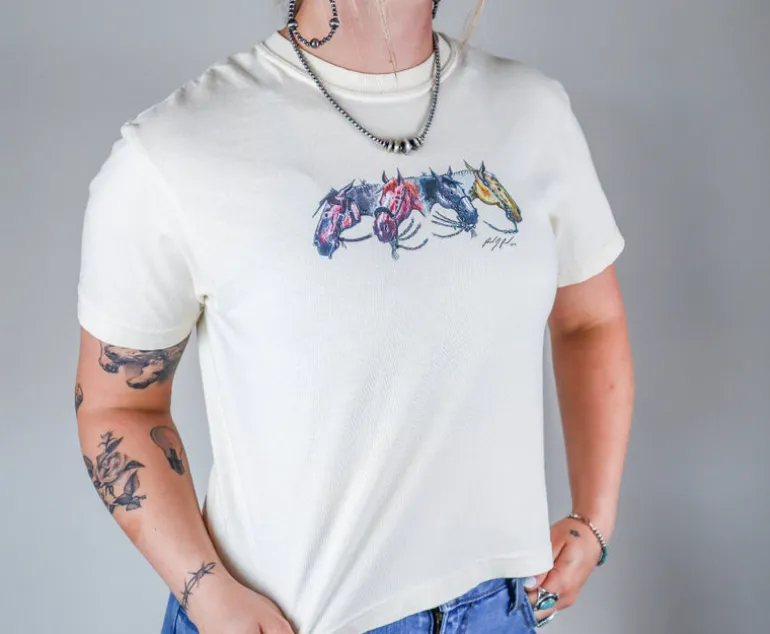 Ladies Randy Paul NRCHA Derby Tee Shirt