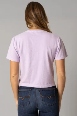 Ladies Scenery Crop Tee