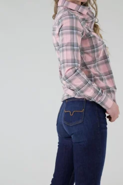 Ladies Stroker Plaid Top