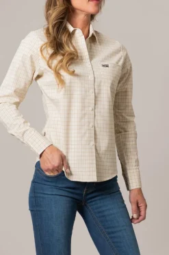 Ladies Tucco Mini Check Top