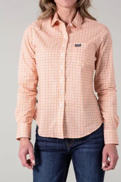 Ladies Tucco Mini Check Top