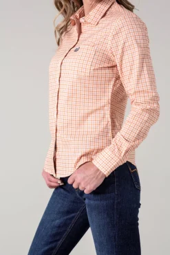 Ladies Tucco Mini Check Top