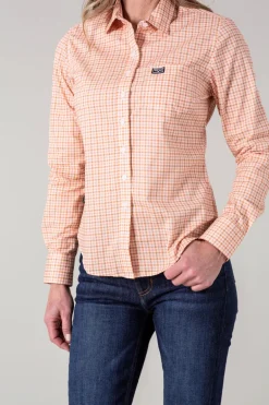Ladies Tucco Mini Check Top