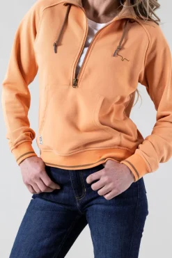 Mabeline Cropped Qz Sweatshirt