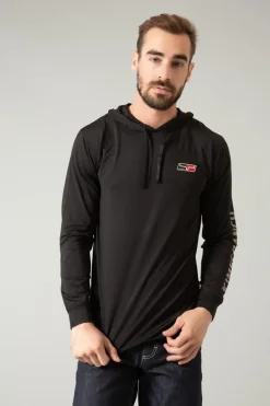 Ninja Hood Tech Tee Shirt