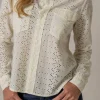 Rachel Eyelet Blouse