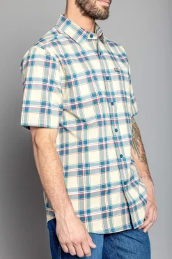 4 Stroke Plaid Dress Shirt