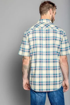 4 Stroke Plaid Dress Shirt