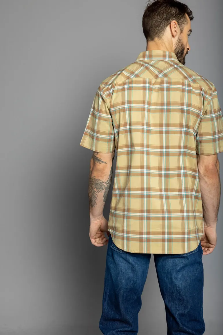 4 Stroke Plaid Dress Shirt