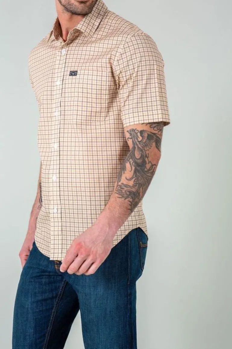 Tucco Mini Check Dress Shirt